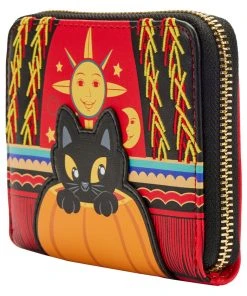 Modern Pinup Waitlist Loungefly Disney Hocus Pocus Dani Binx Zip Around Wallet