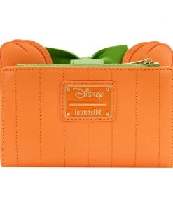Modern Pinup Loungefly Disney Glow Face Pumpkin Minnie Flap Wallet 8 Modern Pinup Loungefly Disney Glow Face Pumpkin Minnie Flap Wallet
