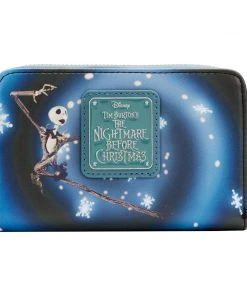 Modern Pinup Loungefly Disney Nightmare Before Christmas Final Frame Zip Around Wallet