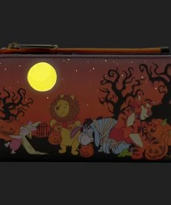 Modern Pinup Loungefly Disney Winnie The Pooh Halloween Group Flap Wallet Waitlist