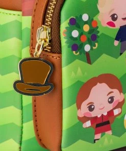 Modern Pinup Loungefly Warner Bros Charlie And The Chocolate Factory 50TH Anniversary Mini Backpack Bags