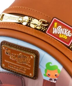 Modern Pinup Loungefly Warner Bros Charlie And The Chocolate Factory 50TH Anniversary Mini Backpack Bags