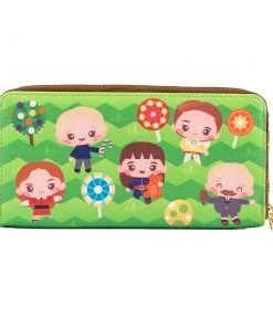 Modern Pinup Loungefly Warner Bros Charlie And The Chocolate Factory 50TH Anniversary Zip Around Wallet