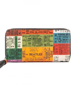 Modern Pinup Wallets Loungefly The Beatles Ticket Stubs Zip Around Wallet