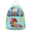 Modern Pinup Loungefly Disney Zootopia Chibi Group Mini Backpack Bags