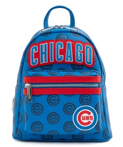 Modern Pinup Loungefly MLB Chicago Cubs Logo Mini Backpack Bags