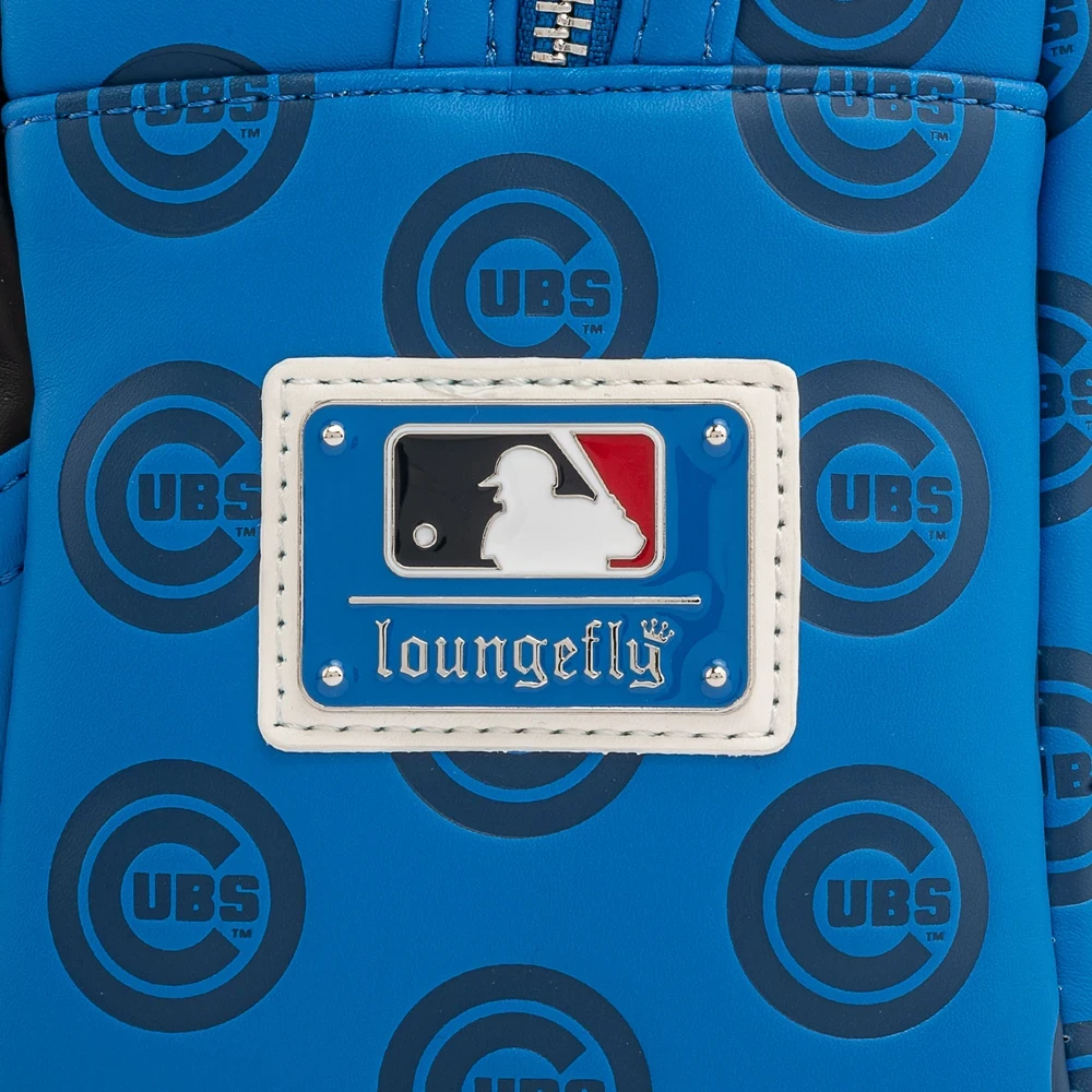 Modern Pinup Loungefly MLB Chicago Cubs Logo Mini Backpack Bags 4 Modern Pinup Loungefly MLB Chicago Cubs Logo Mini Backpack Bags