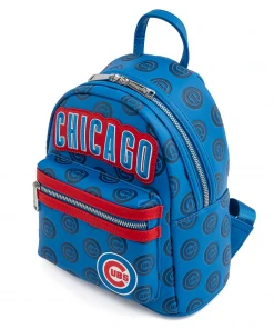 Modern Pinup Loungefly MLB Chicago Cubs Logo Mini Backpack Bags