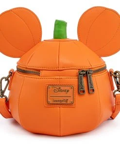 Modern Pinup Bags Loungefly Disney Mickey-O-Lantern Crossbody Bag