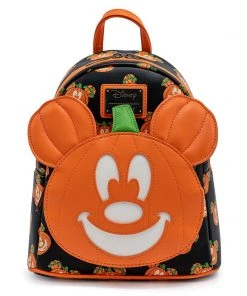 Modern Pinup Loungefly Disney Mickey-O-Lantern Mini Backpack Bags