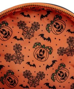 Modern Pinup Loungefly Disney Mickey-O-Lantern Mini Backpack Bags