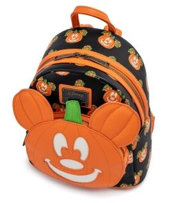 Modern Pinup Loungefly Disney Mickey-O-Lantern Mini Backpack Bags