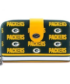 Modern Pinup Loungefly NFL Green Bay Packers Logo AOP Wallet