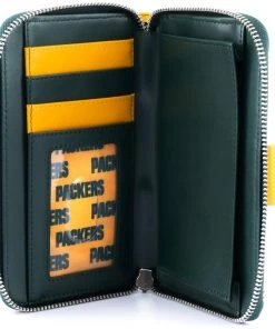 Modern Pinup Loungefly NFL Green Bay Packers Logo AOP Wallet