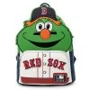 Modern Pinup Loungefly Boston Red Sox Wally The Green Monster Mini Backpack Bags