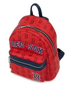 Modern Pinup Loungefly Boston Red Sox Logo Mini Backpack Bags
