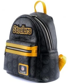 Modern Pinup Official Shop 24 Modern Pinup Bags Loungefly NFL Pittsburgh Steelers Logo AOP Mini Backpack