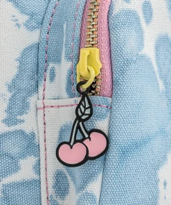 Modern Pinup Loungefly Valfre Blue Acid Wash Denim Backpack